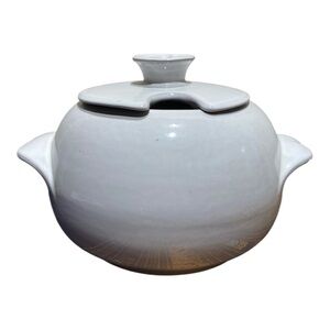 Vintage Mid Century Frankoma 4W Calif. Pottery Soup Tureen With Lid